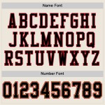 Custom Cream Black-Red Mesh Authentic Football Jersey Custom Cream Black-Red Mesh Authentic Football Jersey