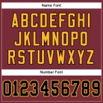 Custom Burgundy Black-Gold Mesh Authentic Football Jersey Custom Burgundy Black-Gold Mesh Authentic Football Jersey